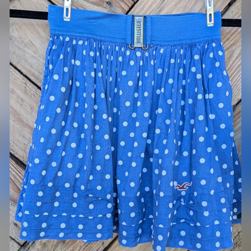 Hollister Polka Dot Skirt 100% cotton